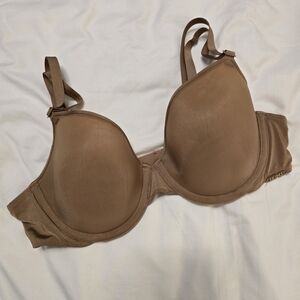 Skims Nude Mesh T-Shirt Bra